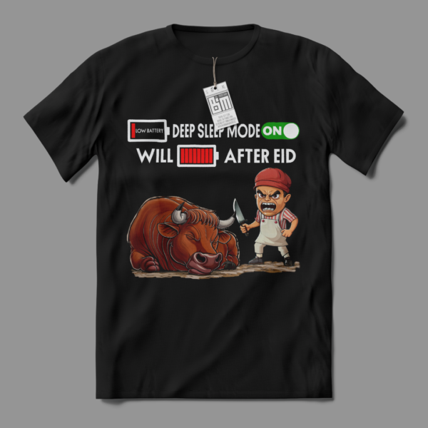 Deep Sleep Mode - Eid Ul Adha Meme T-Shirt