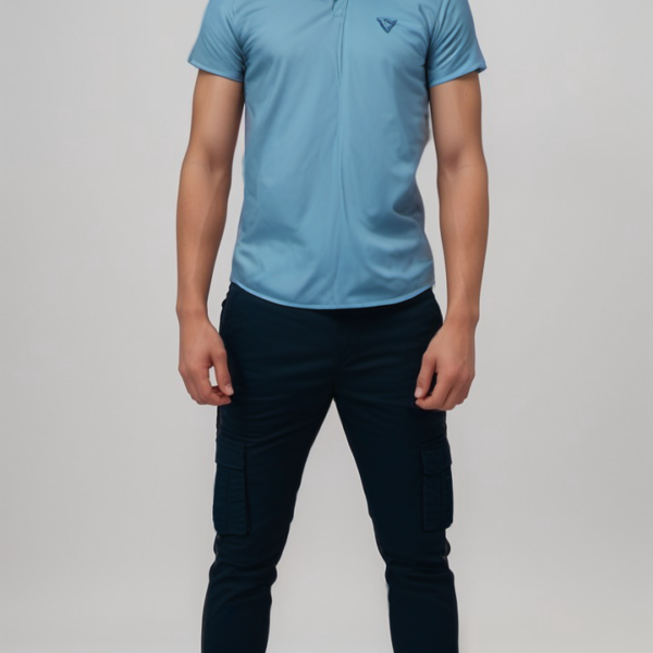 Hexa Cargo Pants Black Smart Fit