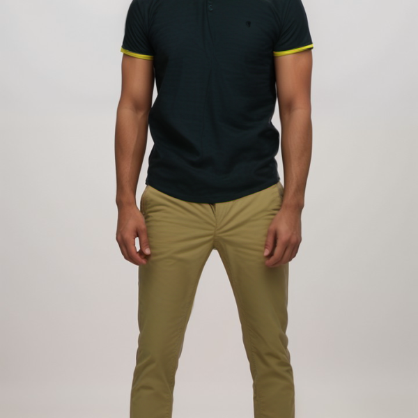 Stasis Khaki Chino Pants Smart Fit